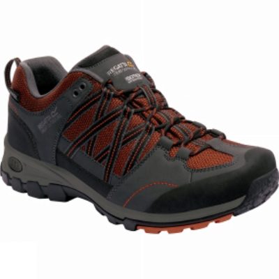 Regatta Mens Samaris Low Shoe Orange / Briar